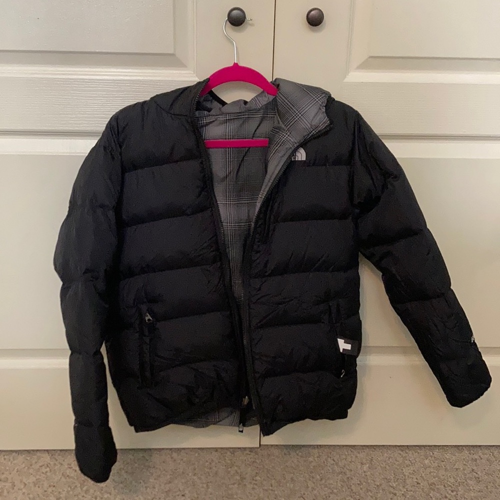 Boys North Face Puffer Jacket